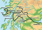 Private 3 Day Tour - Mull, Iona and Oban map | Scotland tours, Scottish ...