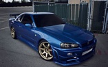 Nissan Gtr R34 Computer Wallpapers - Wallpaper Cave