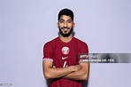 Mohammed Waad of Qatar poses during the official FIFA World Cup Qatar ...