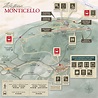 Map of Monticello | Thomas Jefferson's Monticello Monticello Thomas ...