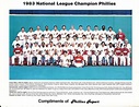 1983 National League Champion Philadelphia Phillies team photo | eBay