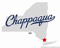 Map of Chappaqua, NY, New York