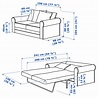 GRÖNLID - 雙人座沙發床, Sporda 深灰色 | IKEA 線上購物