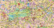 Plan et carte touristique de Berlin : monuments et circuits