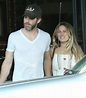 Chris Pine kisses new girlfried Vail Bloom during lunch in Hollywood ...