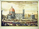 Cúpula de la catedral de Santa María del Fiore de Florencia, obra de ...