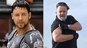 El espectacular cambio físico de Russell Crowe: Del imponente Gladiator ...