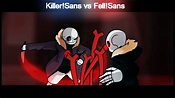 Killer!Sans vs Fell!Sans [Animation] - YouTube