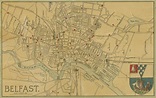 1890 Belfast map | Belfast northern ireland, Belfast map, Map