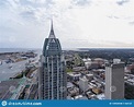 Downtown Mobile, Alabama in February 2019 Editorial Stock Photo - Image ...
