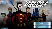 Cartoon Network Games: Young Justice - Shadow Mission {Full Walkthrough ...