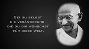Inspiration Sprüche Mahatma Gandhi - Sammlung deutscher weiser Sprüche ...