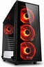 Sharkoon TG4 PC Case Red : Amazon.co.uk: PC & Video Games