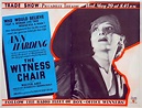 WITNESS CHAIR | Rare Film Posters