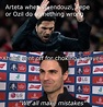 Mikel Arteta: "We all make mistakes and I am here as well to protect ...