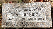 Tony Trombino (1920-1951) - Find a Grave Memorial