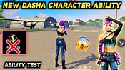 New Dasha Character Skill Test | Free Fire Dasha Character Ability ...