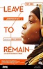 YASMIN MWANZA POSTER, LEAVE TO REMAIN, 2013 Stock Photo - Alamy