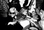 Debbie Harry and Steve Rubell at Studio 54 circa 1980 in New York ...