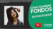 Como eliminar fondo a una imagen con Photoshop - YouTube