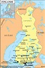 FINLANDE CARTE ~ World Of Map