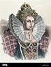 Elisabeth i. von England (1533-1603). Königin von England und Irland ...