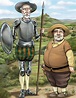 Don Quijote and Sancho Panza [Javier Monsalvett] | Don quixote, Man of ...