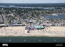 Aerial view of Point Pleasant Beach, New Jersey Stock Photo - Alamy