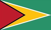 Guyanas flag - billeder til download | Verdensflag.dk