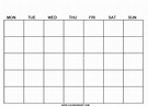 10+ Free Printable Blank Calendars (Editable PDF)