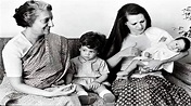30 RARE PHOTOS OF GANDHI FAMILY | Must Watch Video! - YouTube