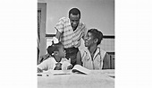 Ruby Bridges with her Parents, Abon and Lucille Bridges. Ruby’s Dad was ...
