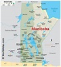 Map Of Manitoba Canada – Get Map Update
