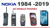All Nokia Phones (1982 to 2019) - YouTube