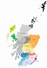 Dialects of Scotland | Scotland map, Map, Dialect