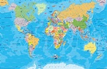 Weltkarten World Maps Mapa Mundi Mapa Mundi Atual Imagem Mapa Mundi ...
