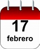 Que se celebra el 17 de febrero - Calendario