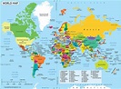 Labeled Map of the World – Map of the World Labeled [FREE]