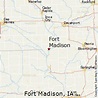 Fort Madison Iowa Map – Map Vector
