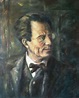 Gustav Mahler painting by Peter Knight