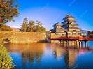Castillo de matsumoto en la ciudad de matsumoto nagano japón | Foto Premium