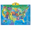 Interactive Talking USA Map For Kids TG660 - Push, Learn and Discover ...