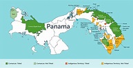 Where Is Panama Located On A Map - World Map