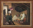 Bild "Der arme Poet" (1839), gerahmt von Carl Spitzweg kaufen | ars mundi