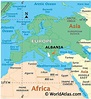 Mapas de Albania - Atlas del Mundo