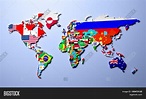World Map All States Image & Photo (Free Trial) | Bigstock