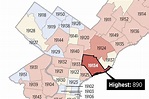 Zip Code Map Of Philadelphia Verjaardag Vrouw 2020 | Images and Photos ...