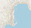 Carte d'Ajaccio plan des 8 lieux à voir