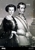 EMPEROR FRANZ JOSEPH I OF AUSTRIA with his wife Elizabeth about 1854 ...