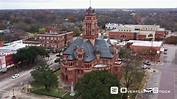 OverflightStock | Courthouse on the Town Square, Waxahachie, Texas, USA ...